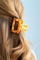 Carly Hair Claw - Orange Spiffy & Splendid