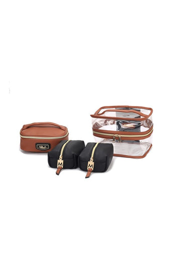 MKF Collection Emma Cosmetic Clear Case set by Mia MKF Collection by Mia K