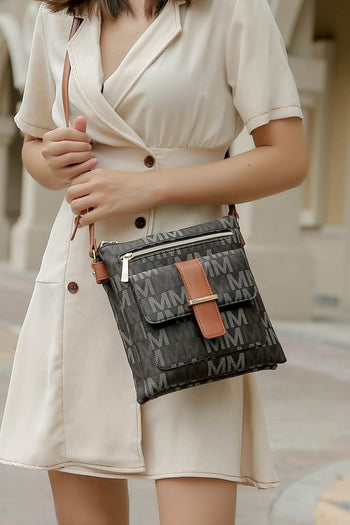 MKF Collection Compartment Crossbody Bag by Mia K MKF Collection by Mia K