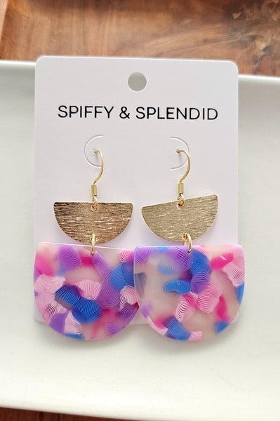 Harper Earrings - Cotton Candy Spiffy & Splendid
