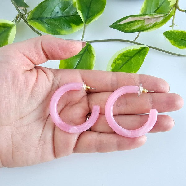 Josie Hoops - Pink Spiffy & Splendid