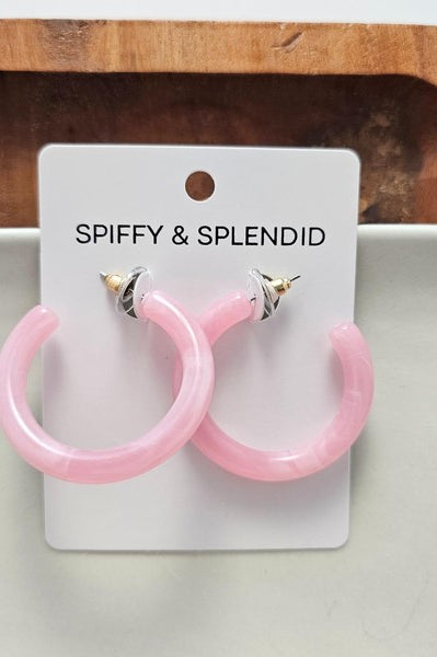 Josie Hoops - Pink Spiffy & Splendid
