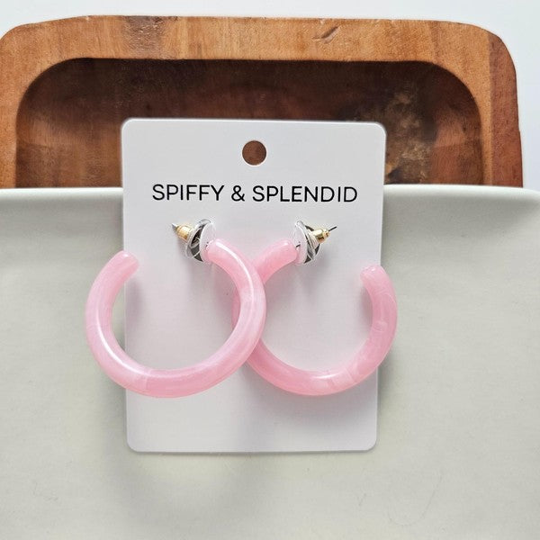 Josie Hoops - Pink Spiffy & Splendid