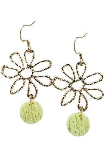 Maisy Earrings - Lime Green Spiffy & Splendid