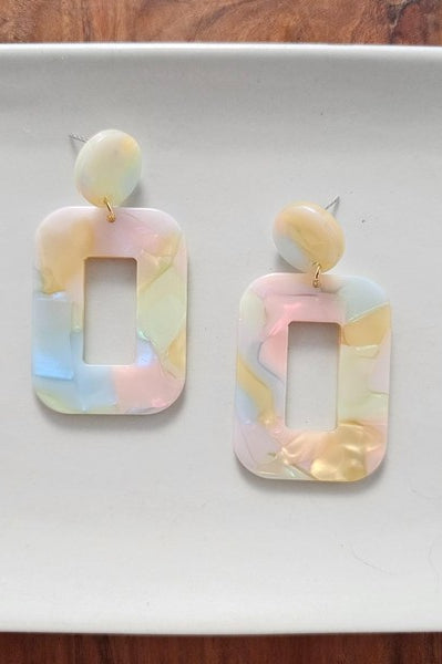 Margot Earrings - Pastel Rainbow Spiffy & Splendid