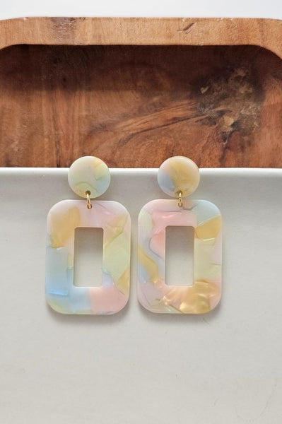 Margot Earrings - Pastel Rainbow Spiffy & Splendid