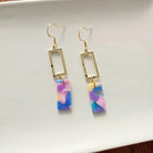 Raya Earrings - Watercolor Spiffy & Splendid