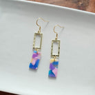 Raya Earrings - Watercolor Spiffy & Splendid