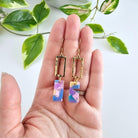 Raya Earrings - Watercolor Spiffy & Splendid