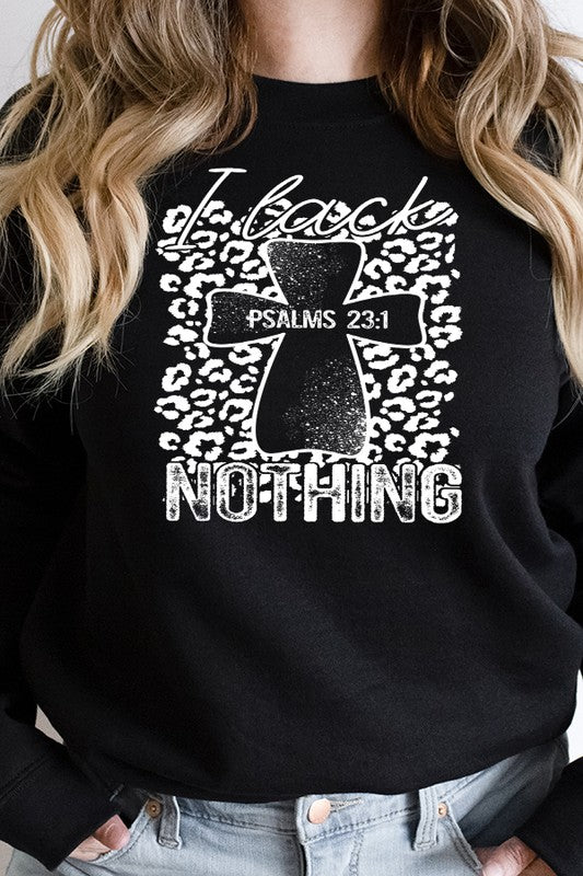 Easter I Lack Nothing Graphic Sweatshirt Cali Boutique