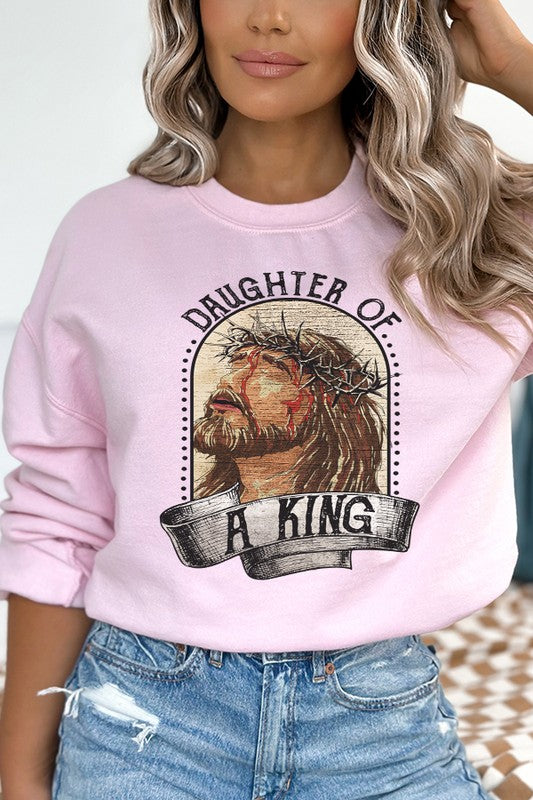 Easter Daughter of a King Sweatshirt Cali Boutique