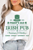 IRISH PUB ST PATRICKS GRAPHIC SWEATSHIRT ROSEMEAD LOS ANGELES CO