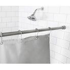 Silver Adjustable Tension Curtain Rod 41-76 inches Home Mart Goods