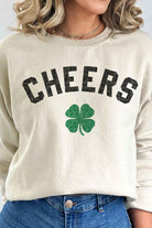 CHEERS ST PATRICKS GRAPHIC SWEATSHIRT ROSEMEAD LOS ANGELES CO