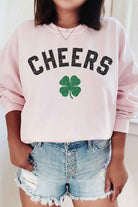 CHEERS ST PATRICKS GRAPHIC SWEATSHIRT ROSEMEAD LOS ANGELES CO