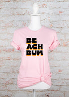 Beach Bum Shadowed Graphic Tee Ocean and 7th