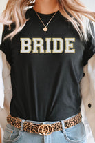 Bride Faux Chenille Graphic Tee Kissed Apparel