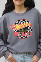 Hot Mess Boy Mama Graphic Fleece Sweatshirts Color Bear