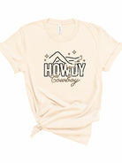 Howdy Cowboy Graphic Tee Ocean and 7th