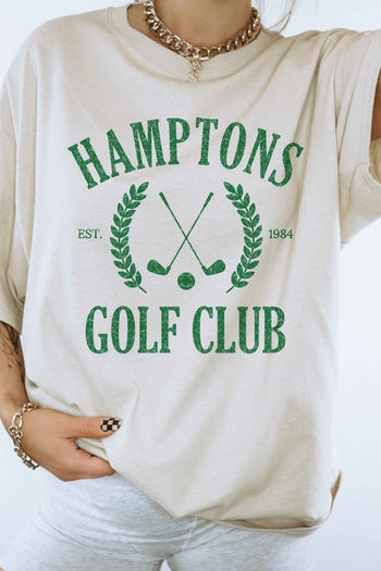 HAMPTONS GOLF CLUB GRAPHIC TEE ALPHIA