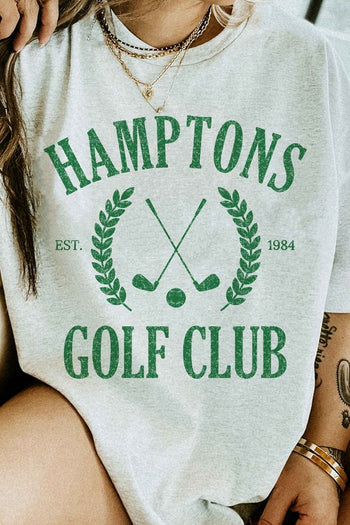 HAMPTONS GOLF CLUB GRAPHIC TEE ALPHIA