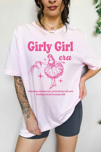 GIRLY GIRL ERA OVERSIZED TEE ALPHIA