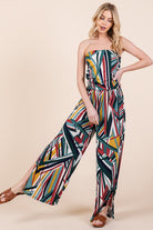 Wide Leg Jumpsuit with Pockets Orange Farm Clothing