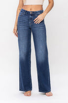 High Rise Loose Fit Jeans Flying Monkey