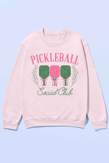 PICKLEBALL SOCIAL CLUB OVERSIZED SWEATSHIRT ALPHIA