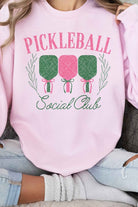 PICKLEBALL SOCIAL CLUB GRAPHIC SWEATSHIRT ALPHIA