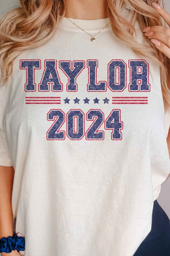 TAYLOR FOR PRESIDENT 2024 GRAPHIC TEE ALPHIA