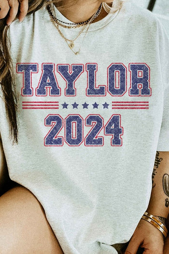 TAYLOR FOR PRESIDENT 2024 GRAPHIC TEE ALPHIA