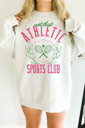 NOT THAT ATHLETIC CLUB OVERSIZED SWEATSHIRT ALPHIA