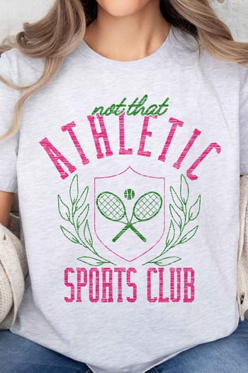 NOT THAT ATHLETIC CLUB OVERSIZED TEE ALPHIA