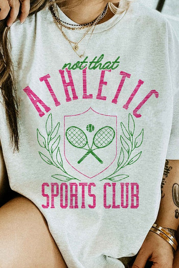 NOT THAT ATHLETIC CLUB GRAPHIC TEE ALPHIA