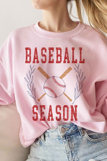 BASEBALL SEASON GRAPHIC SWEATSHIRT ALPHIA