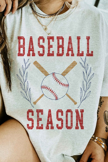 BASEBALL SEASON GRAPHIC TEE ALPHIA