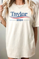 TAYLOR FOR PRESIDENT 2024 OVERSIZED TEE ALPHIA