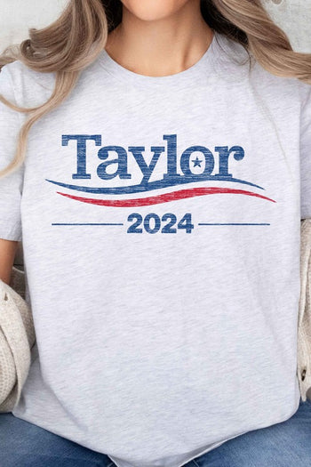 TAYLOR FOR PRESIDENT 2024 OVERSIZED TEE ALPHIA