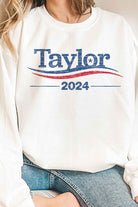 TAYLOR FOR PRESIDENT 2024 GRAPHIC SWEATSHIRT ALPHIA