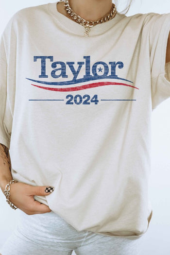 TAYLOR FOR PRESIDENT 2024 GRAPHIC TEE ALPHIA