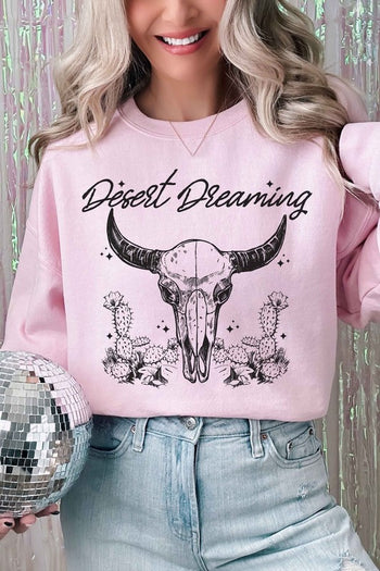 DESERT DREAMING WESTERN GRAPHIC SWEATSHIRT ALPHIA