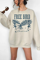 FREE BIRD AMERICAN EAGLE OVERSIZED SWEATSHIRT ALPHIA