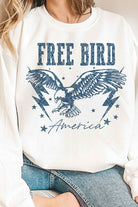 FREE BIRD AMERICAN EAGLE GRAPHIC SWEATSHIRT ALPHIA
