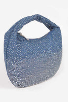 Micro Studs Convertible Denim Hobo Bag LA Jewelry Plaza