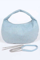 Micro Studs Convertible Denim Hobo Bag LA Jewelry Plaza