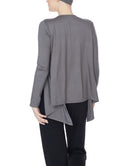 BAMBOO SIMPLE TIE FRONT CARDIGAN Fabina