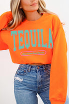 Tequila Drink Oversized Graphic Fleece Sweatshirts Color Bear