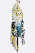 Mix Floral Printed Fashion Kimono LA Jewelry Plaza