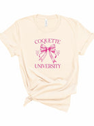 Coquette University Est 1984 Graphic Tee Ocean and 7th